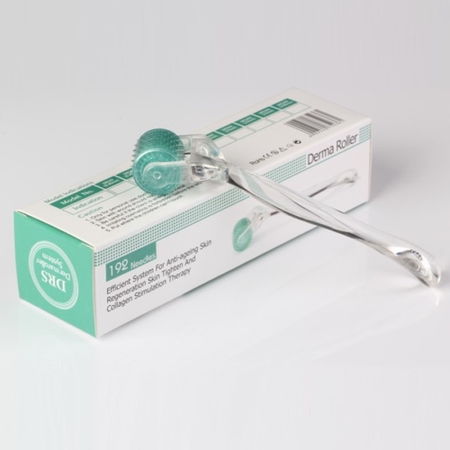 Dermaroller 192-naalden voor microneedling thuisgebruik en in kliniek - verpakking 2