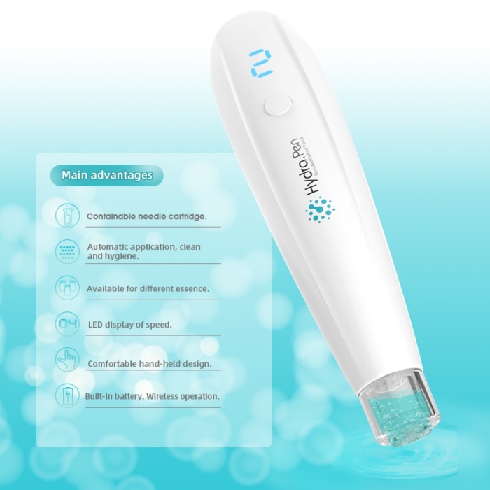 Hydra Pen 2 Wireless microneedling systeem met reservoir voor serum insluizen 2