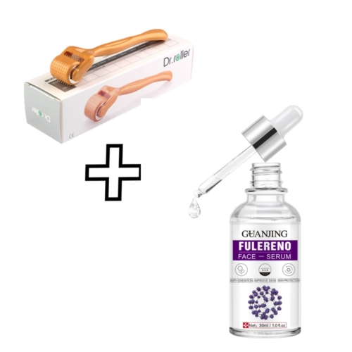 Dr. Roller Dermarollerset met Fullereen serum