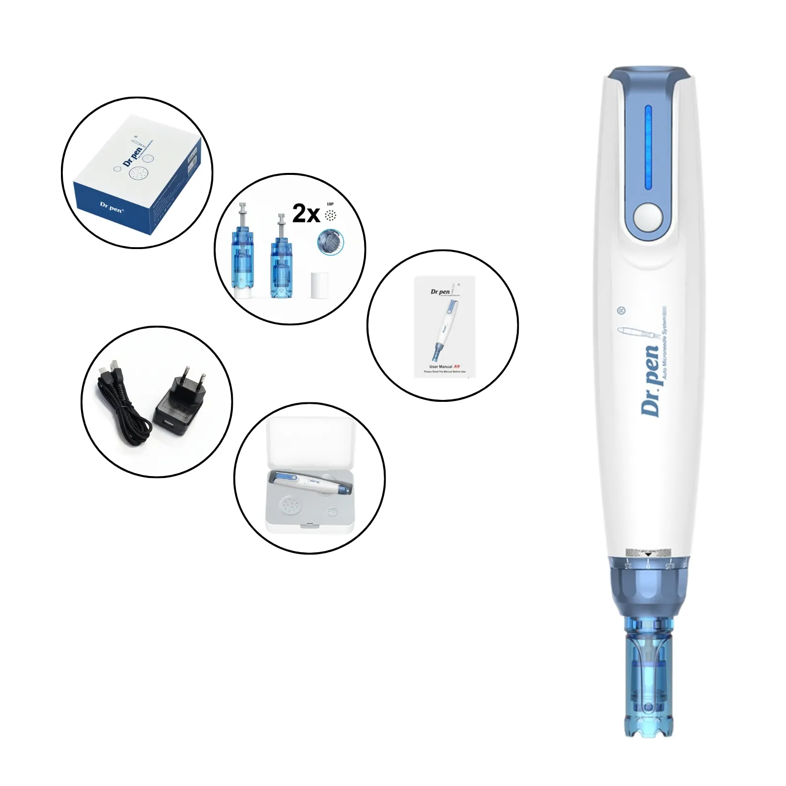 Dr. Pen A9W draadloze dermapen voor microneedling product foto