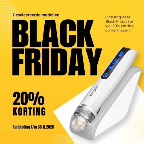 Black Friday 2025 Bio Pen Q2 voor EMS Elektroporatie Microneedling LED Therapie