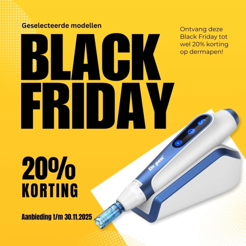 Black Friday 2025 Dr. Pen A11 draadloze dermapen voor microneedling