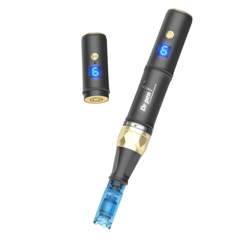 Dr. Pen A8S 2-in-1 bedraad en draadloos dermapen voor microneedling extra batterij