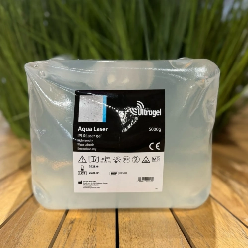 Ultragel AquaLaser Ultrasound contactgel voor laser – Transparant – 5000ml – in plastic zak kopen bij MedAes Europe