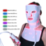 MedAes Led masker lichttherapie LM01 voor gezicht, nek en borst – 7 lichtmodi product foto voorzicht