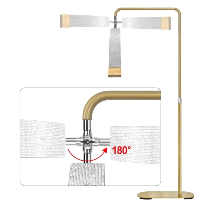 ILLUXE IL16-Half Moon Light - Behandellamp-Goud met glitters technische informatie foto 5