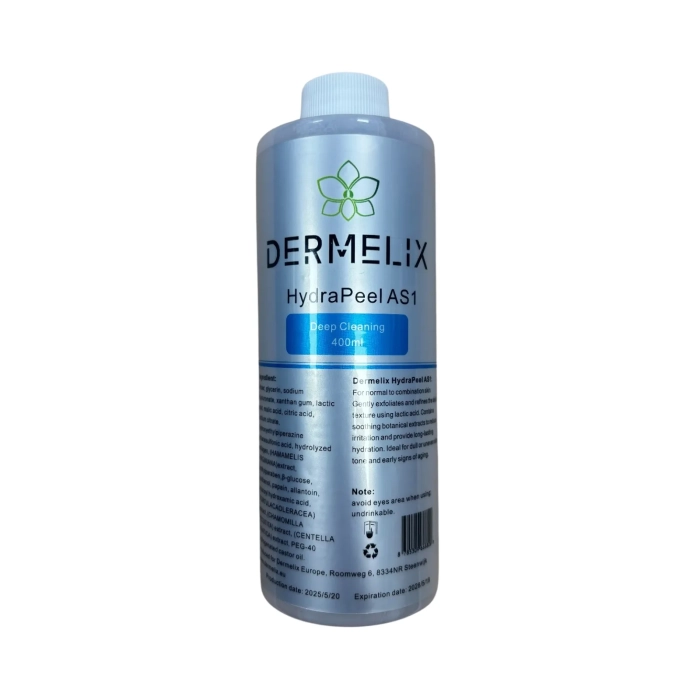 Dermelix HydraPeel AS1 – Balancerende Aqua Peeling Oplossing voor de Normale Huid product foto