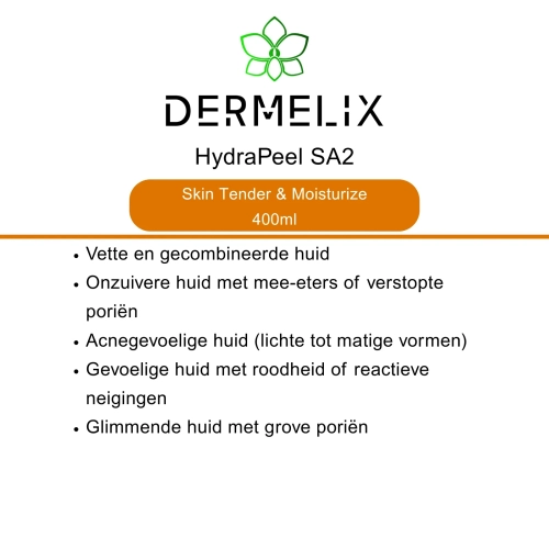 Dermelix HydraPeel SA2 werking