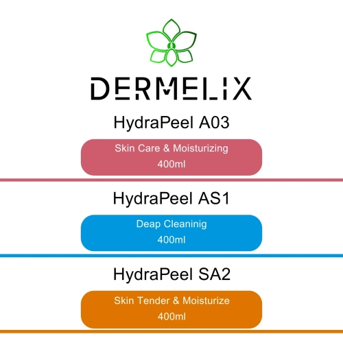 Dermelix HydraPeel Set AS1, SA2 en A03