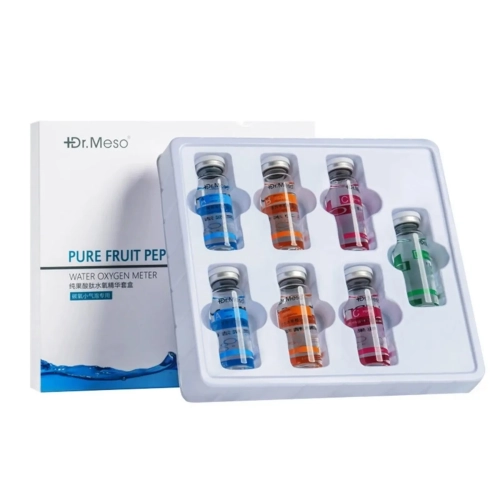 Dr. Meso Pure Fruit Peptide – Professionele Essencekit voor Dieptereiniging, Hydratatie en Huidvernieuwing (7 x 20 ml) MEDAES product foto