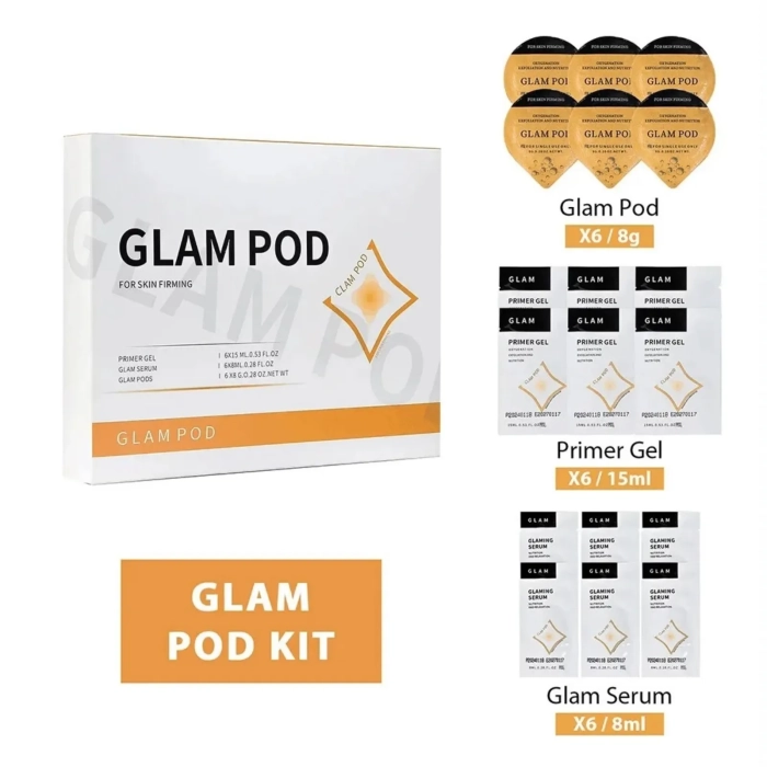 Glam Facial Restart Kit- MEDAES in verpakking
