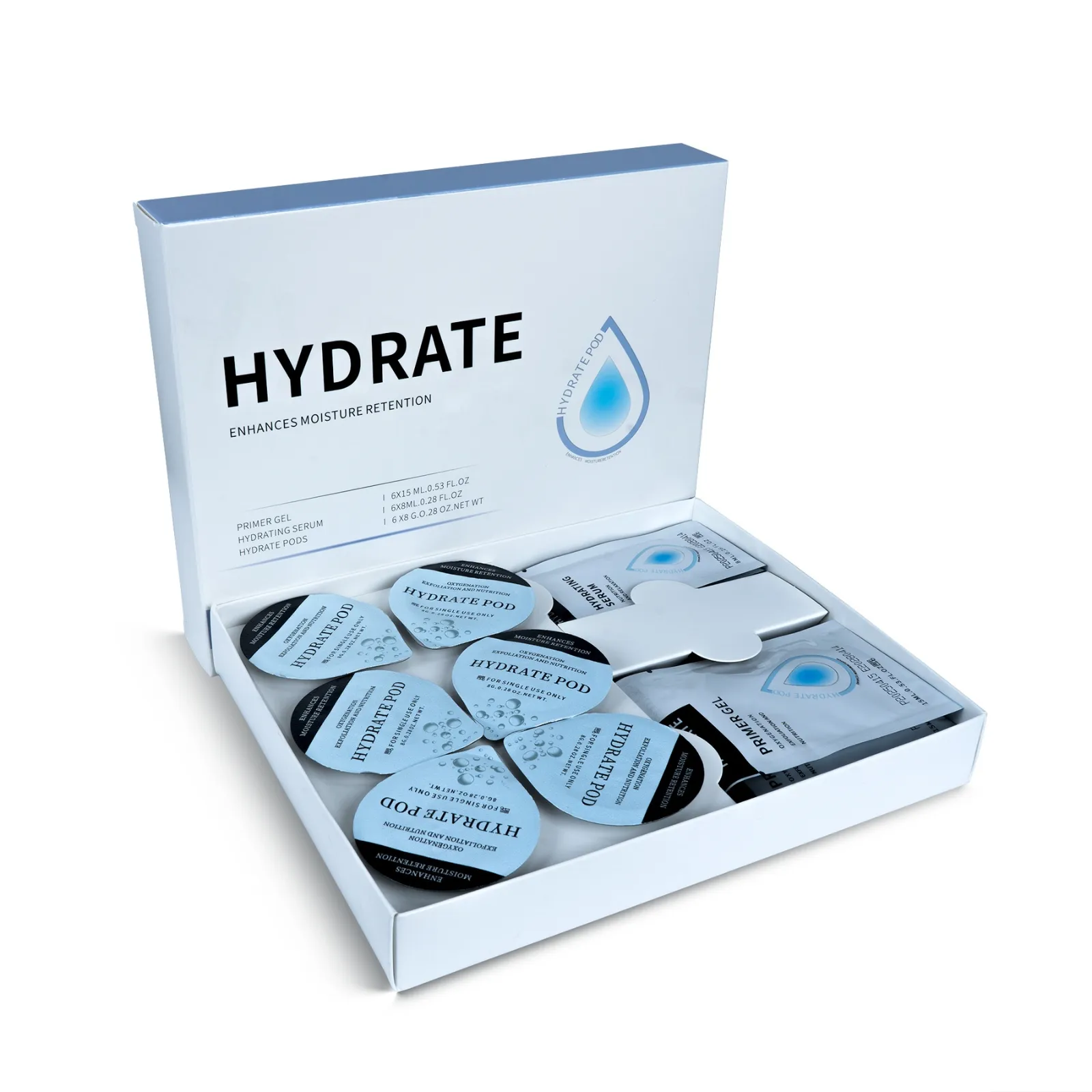 Hydrate Facial Restart Kit – Intensieve zuurstofbehandeling voor diepe hydratatie en huidherstel product foto MedAes