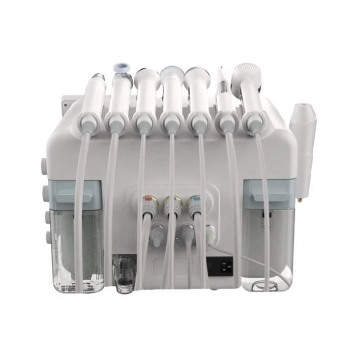 MedAes AquaFusion 8-in-1_ Alles-in-één oplossing voor hydrodermabrasie en zuurstoftherapie achterzicht