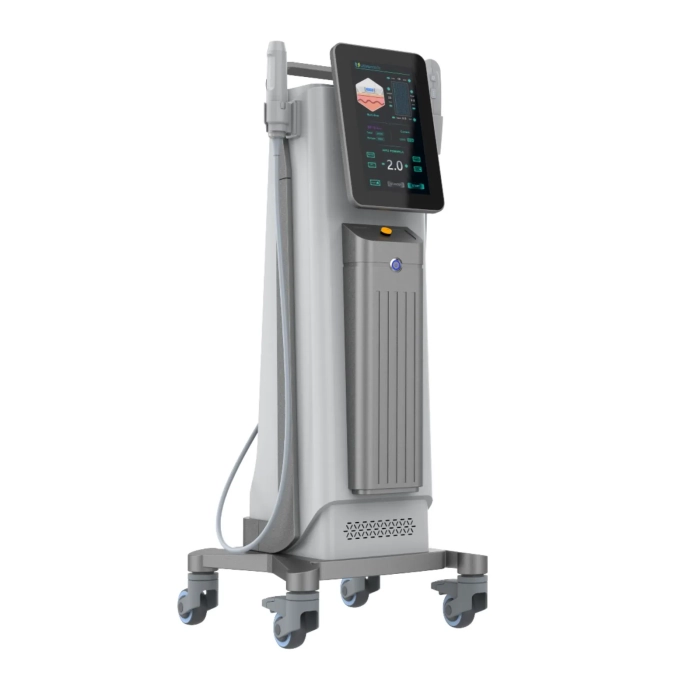 HIFU Apparaat voor Professioneel Gebruik – 8D HIFU + RF Technologie voor Klinieken & Salons voorkant links