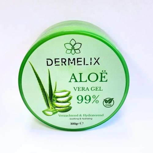 Aloë Vera Gel 99% Dermelix – Professionele gel voor herstel, hydratatie & huidverzorging product foto