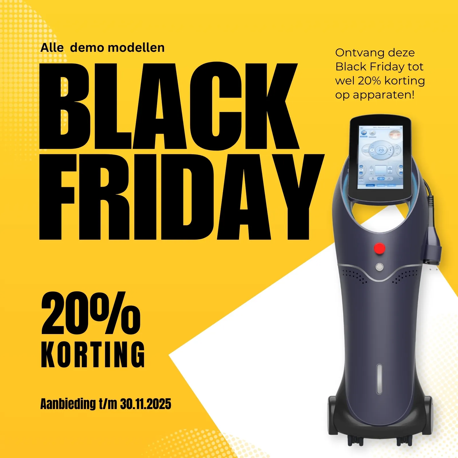 Black Friday 2025 MediThulium Elite 1927nm – Thulium laser voor huidverjonging