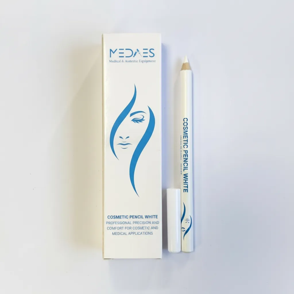 MedAes Huidpotlood Wit – 12 Stuks – Professioneel Markeerpotlood voor HIFU & Laser product foto