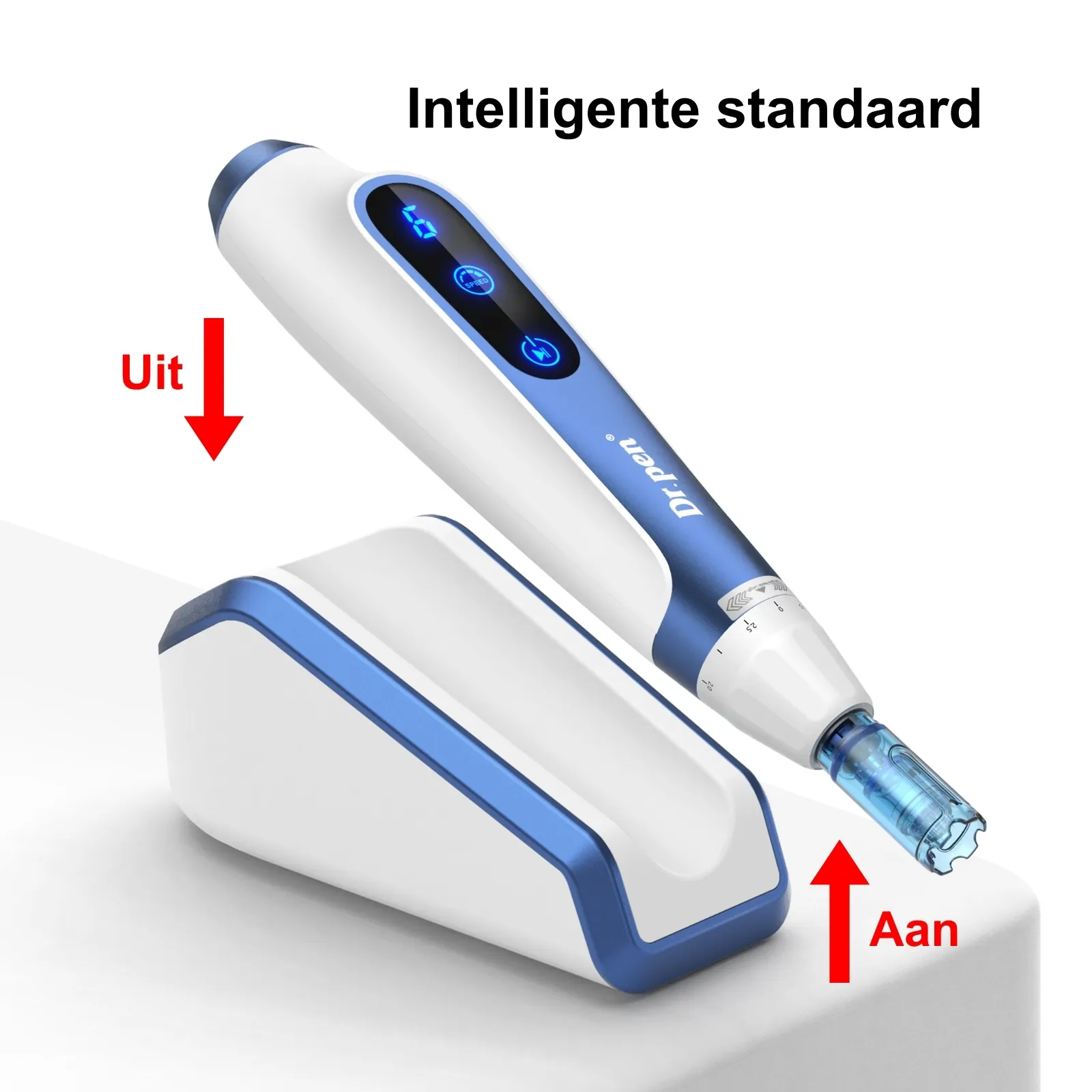 Dr. Pen A11 draadloze dermapen voor microneedling Intelligente standaard