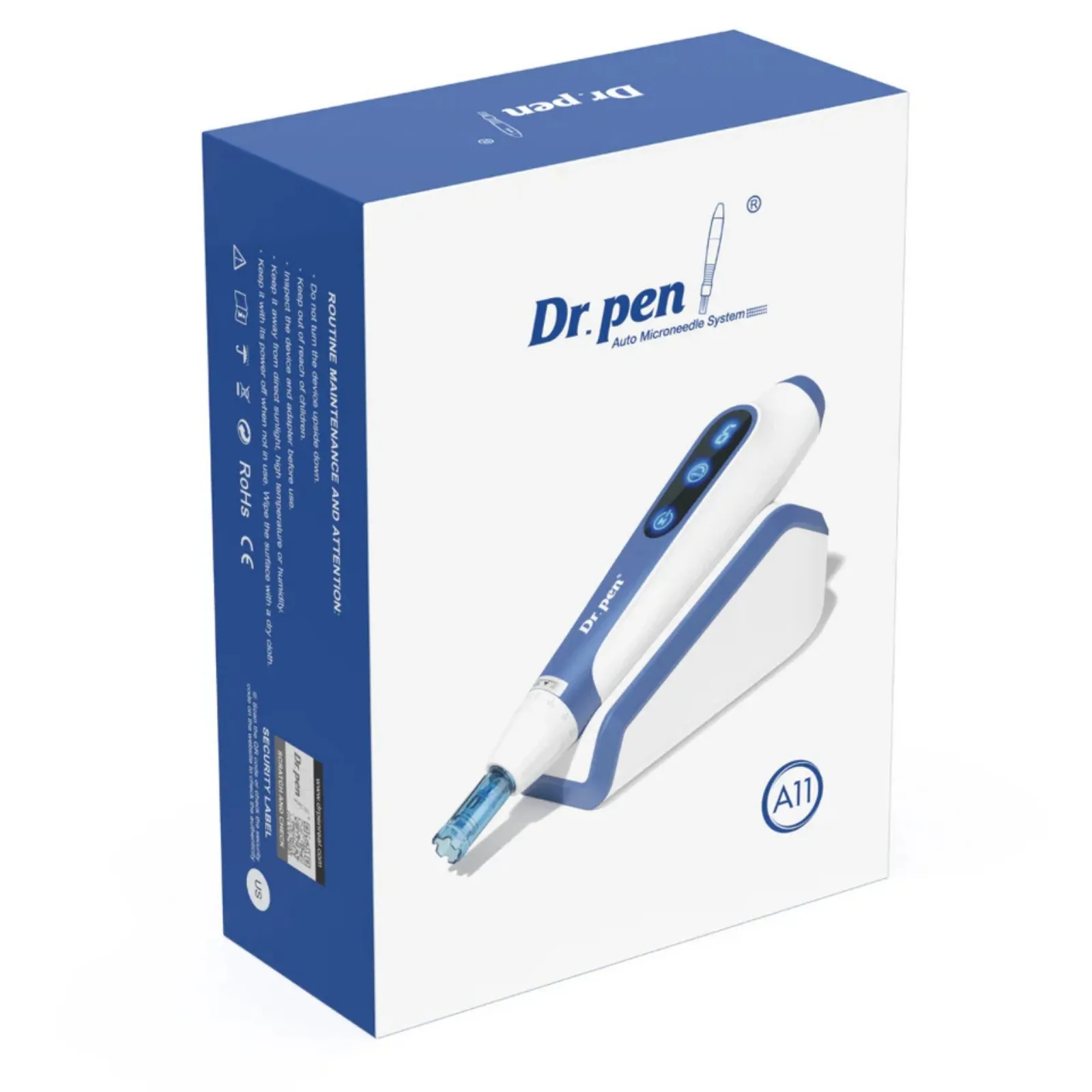 Dr. Pen A11 draadloze dermapen voor microneedling verpakking