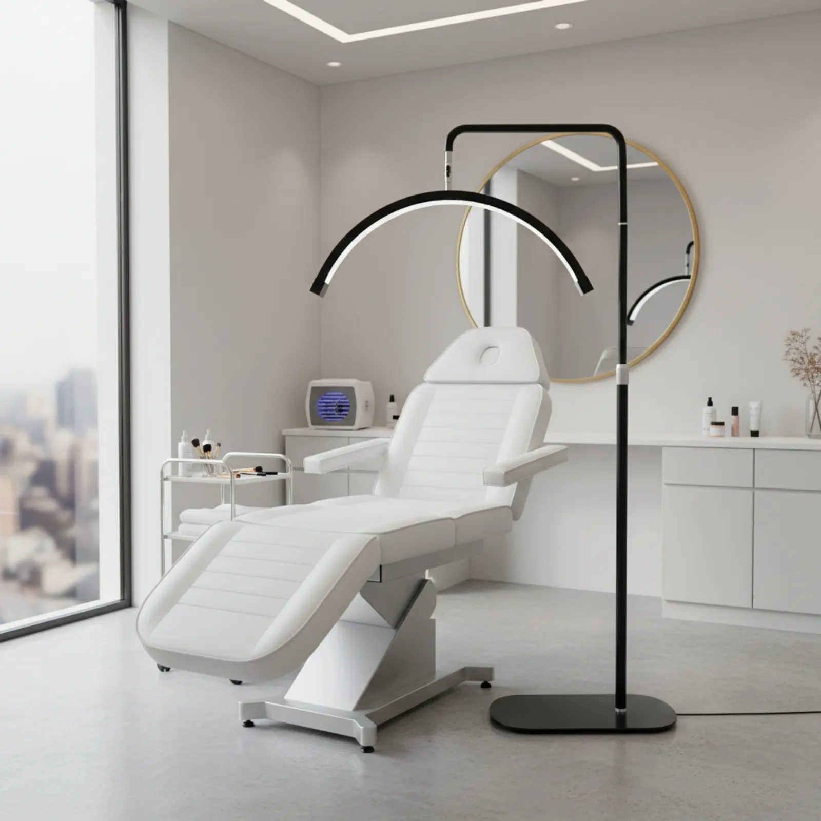 booglamp, moon lamp, vloerlamp, booglampen dimbaar