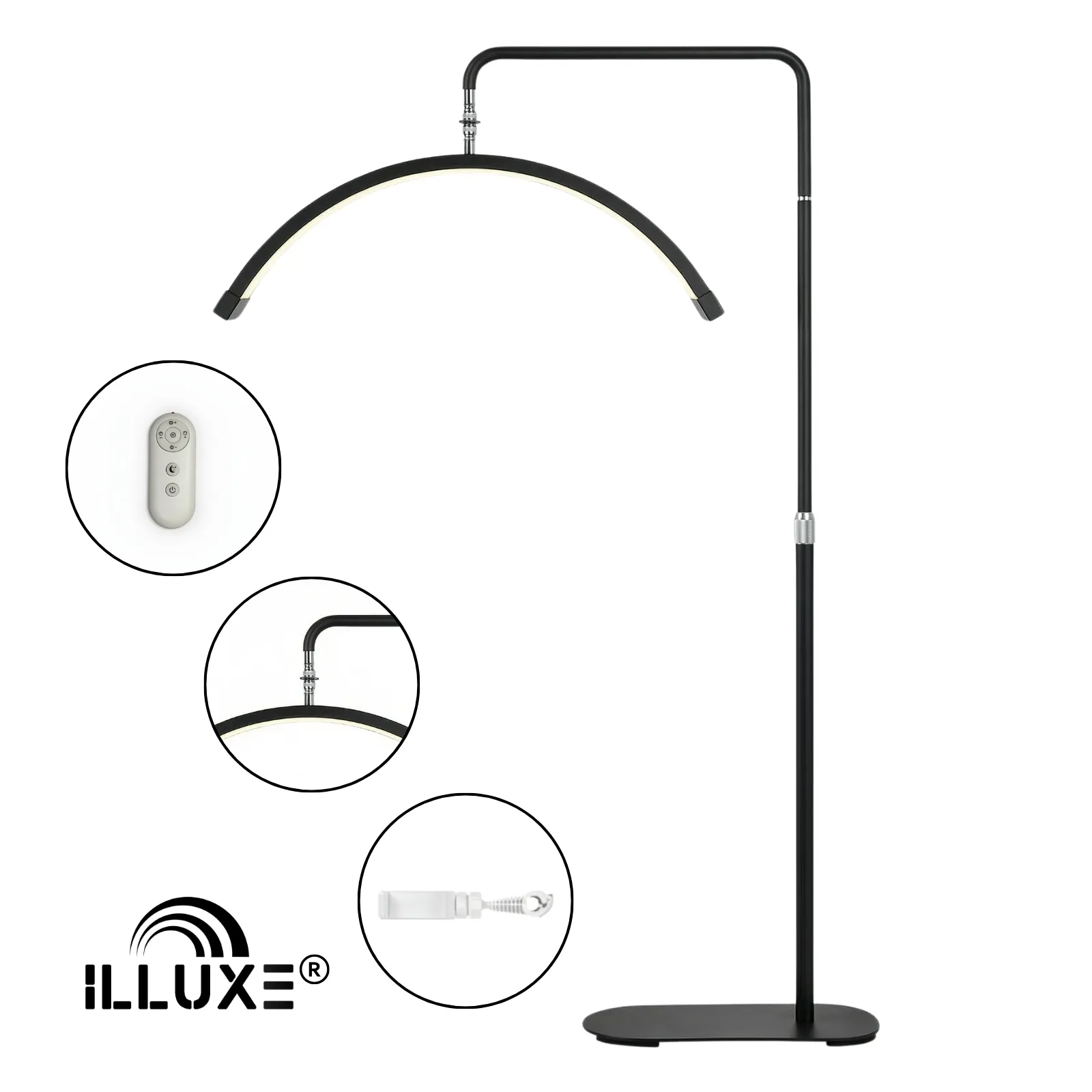 booglamp, moon lamp, vloerlamp, booglampen dimbaar