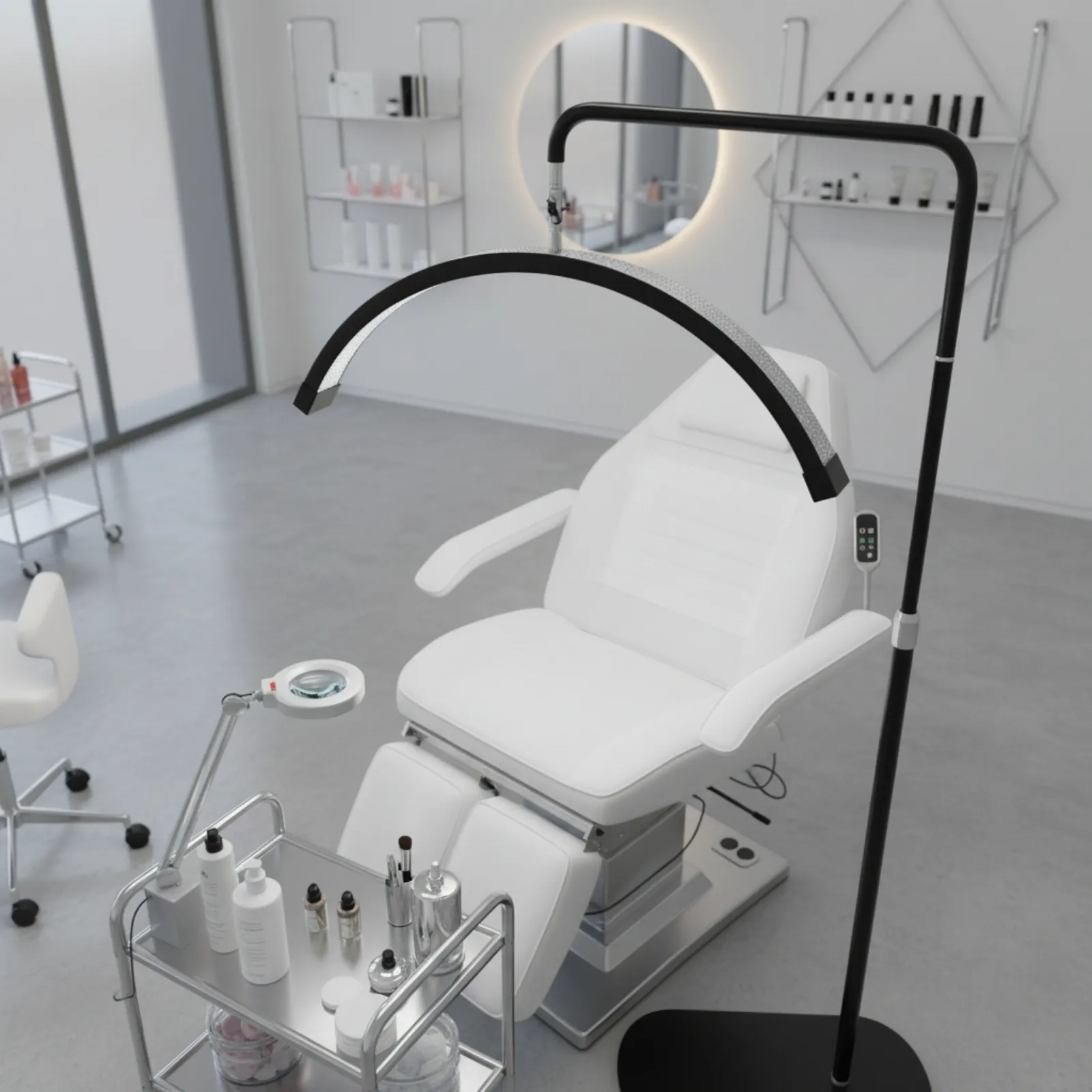 booglamp, moon lamp, vloerlamp, booglampen dimbaar