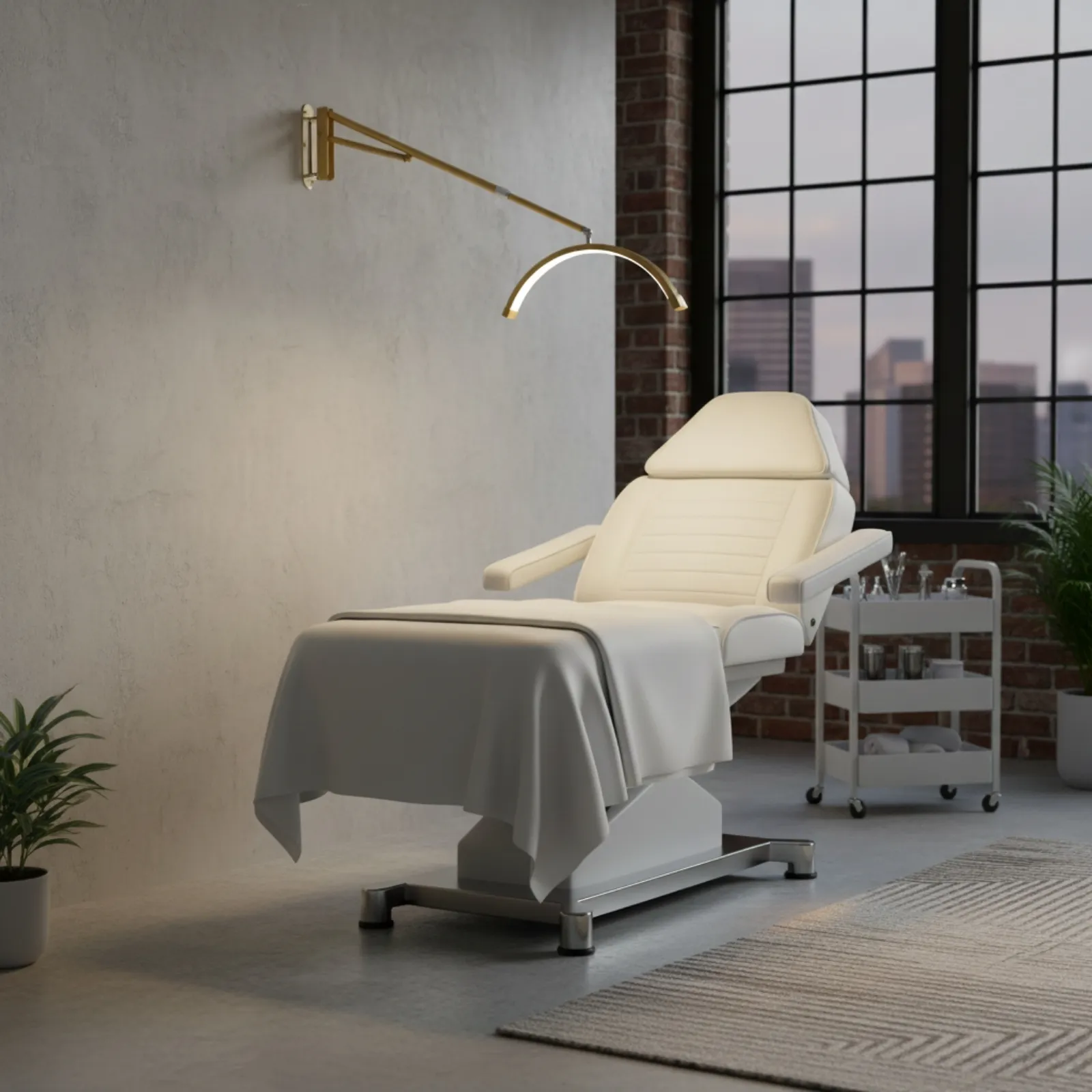 LED Moonlight wandlamp Illuxe IL18G - Goud- koop bij MedAes in situatie