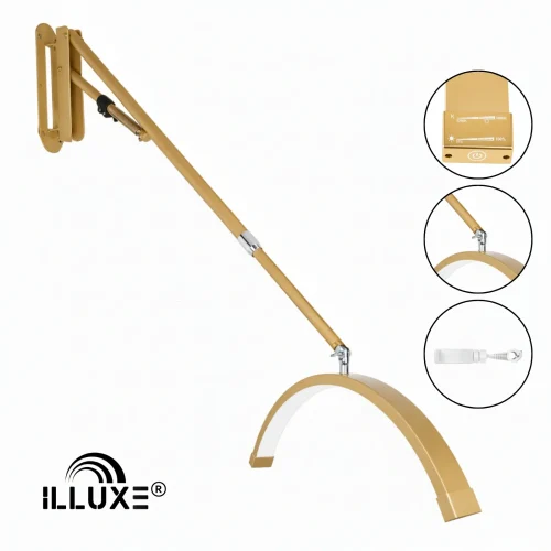LED Moonlight wandlamp Illuxe IL18G - Goud- koop bij MedAes, product foto