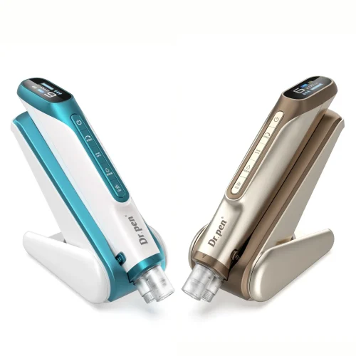 Dr. pen Hydrapen H6 blauw en goud