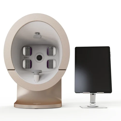 Meicet Pro-A Huidanalyse Apparaat met AI- champagne gold produ met screen 12,7 inch