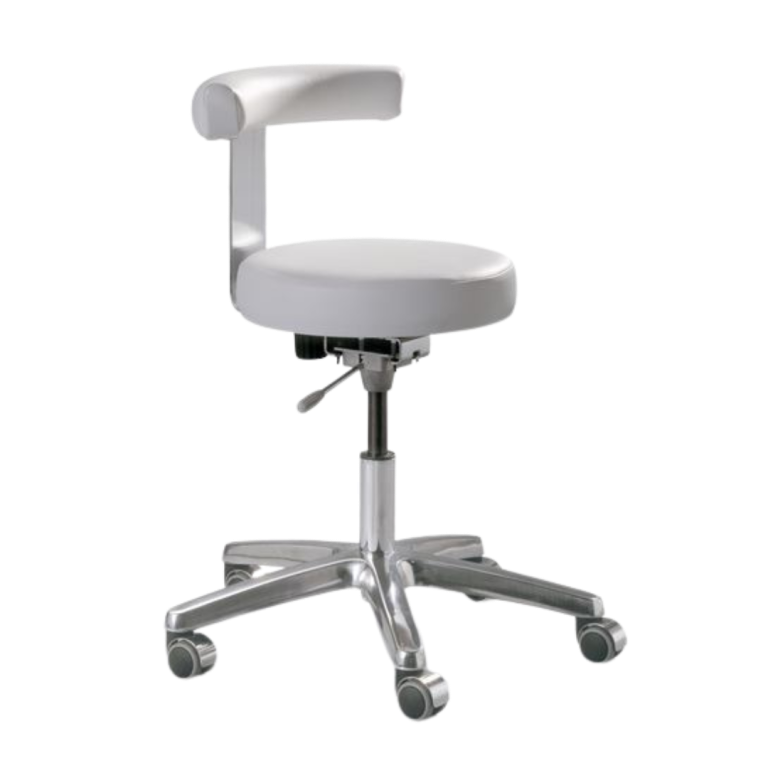 Bentlon Platinum Pro ergonomische zadelkruk met rugleuning voor salon