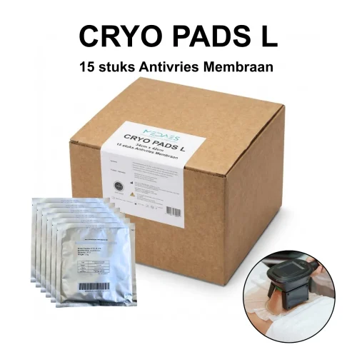 Cryo Pads L - 34x42cm - 15x Antivries Membraan - CPNP & MSDS (-15°C)
