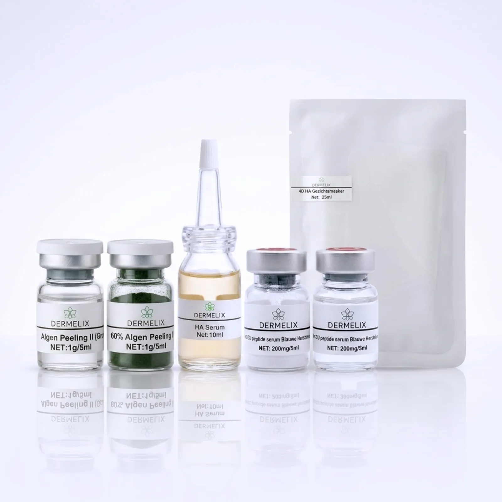 Dermelix Anti-Acne Behandeling Kit – Professionele Bio Peeling set foto
