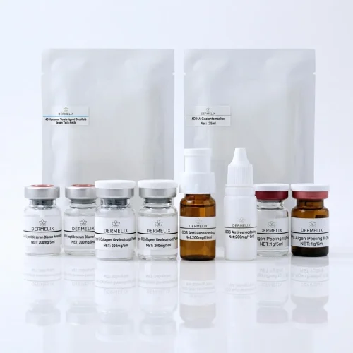 Dermelix Huidverjonging behandeling Kit – Type III Collageen & Bio Peel