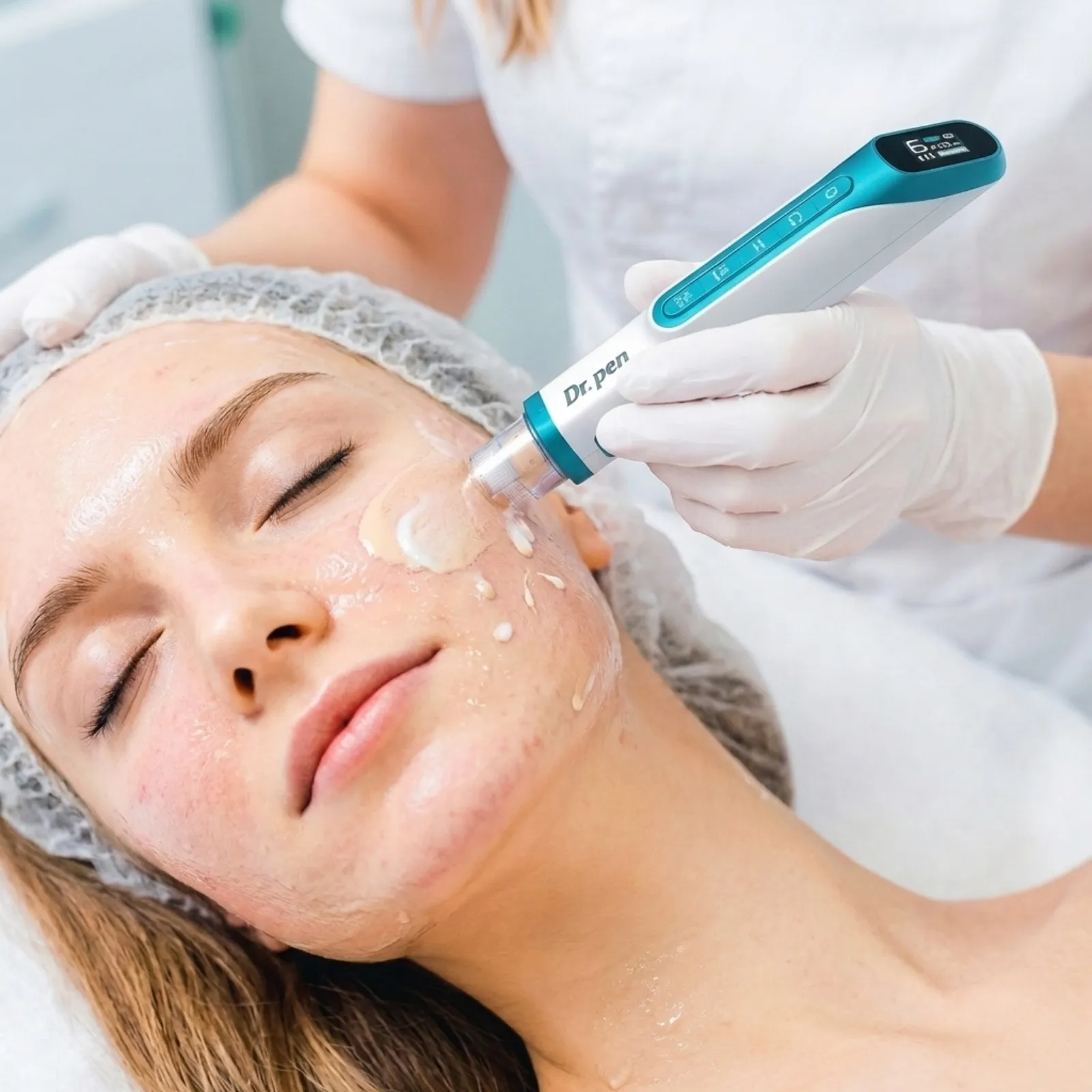 Dr. Pen Hydrapen H6- BB Glow behandeling met Dr. Pen H6 en Round Nano cartridge