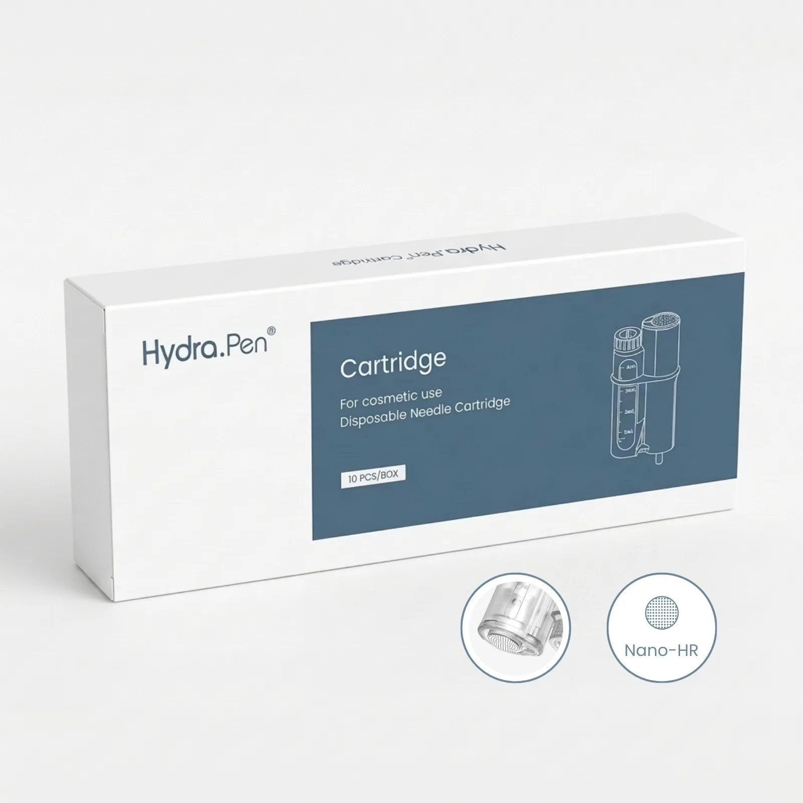 Dr. Pen Hydrapen H6 Cartridges – Round Nano (10 stuks) – BB Glow