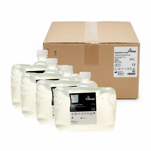 Ultragel AquaUltra Ultrasound Gel voor IPL en diode laser – Transparant – 5000ml – in plastic zak 4x5l